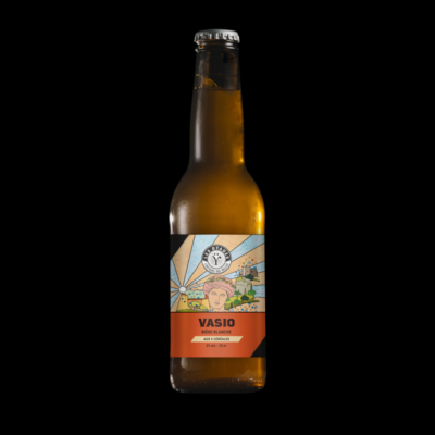 Bière blanche aux 5 céréales brassée à Vaison.